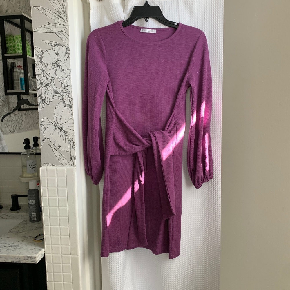 Purple dress